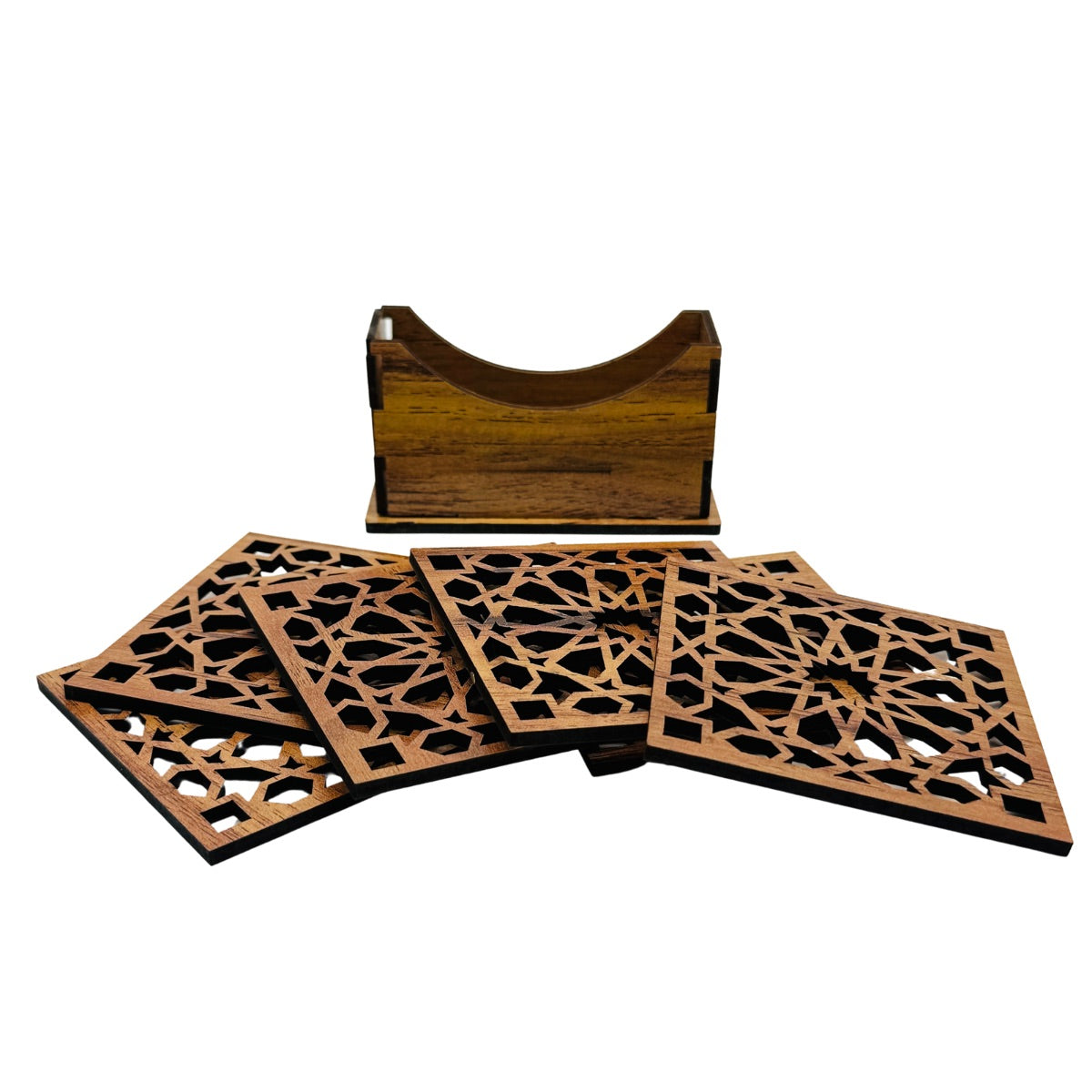 Wooden Coaster Set