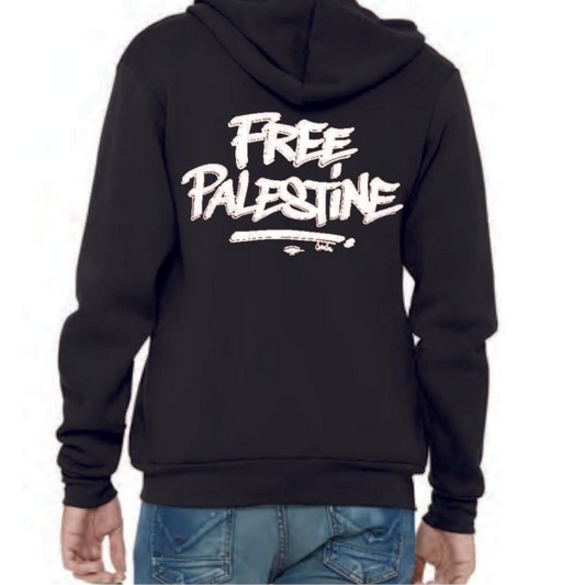 Zip Hoodie - Free Palestine