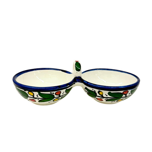 Zeit and Za'atar Serving Bowl - Multicolor