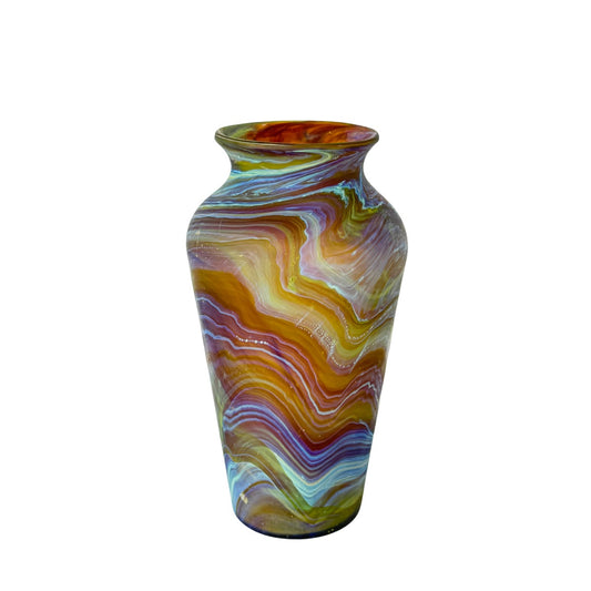 Phoenician Glass Vase - Amber