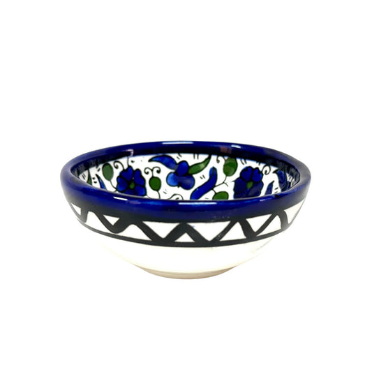 Ceramic "Dipping" Bowl (3.5”) - Blue & Green