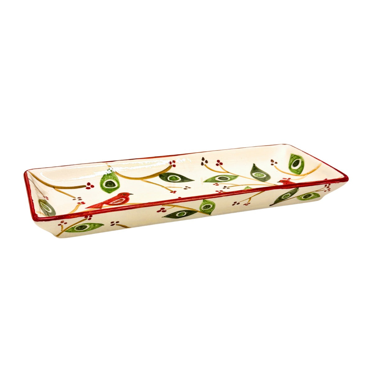 Ceramic  Rectangular Serving Platter (13")