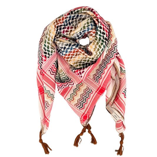 Nablus Keffiyeh - Multicolor