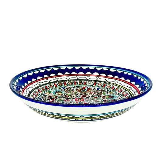 Ceramic Serving Bowl (13") - Tulip