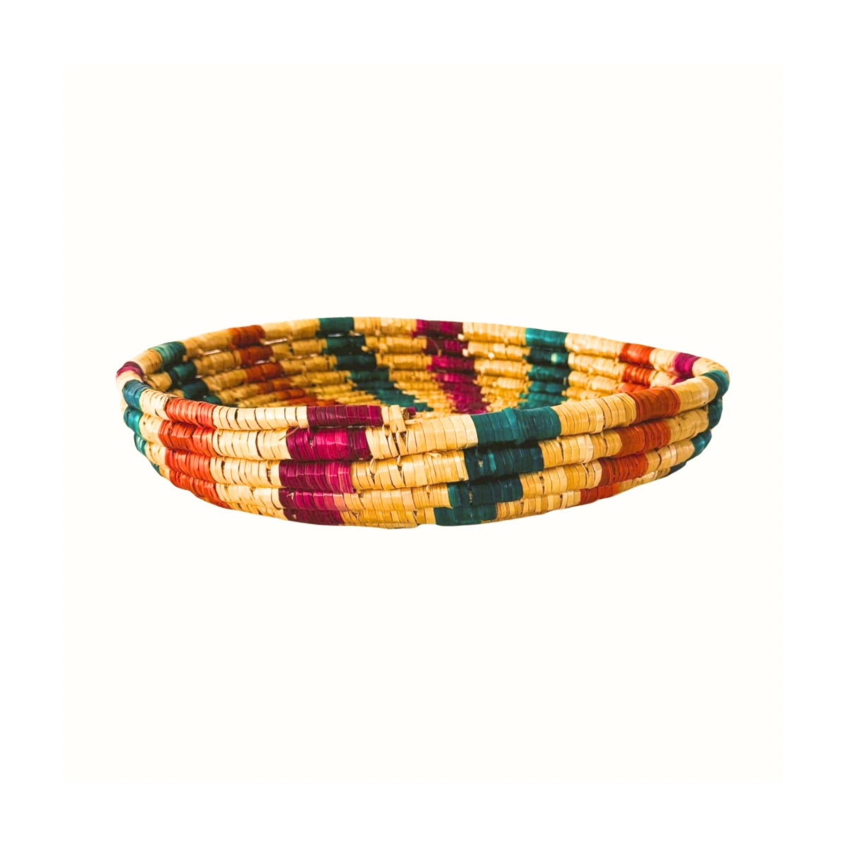 Basket by Women in Salfit (14")