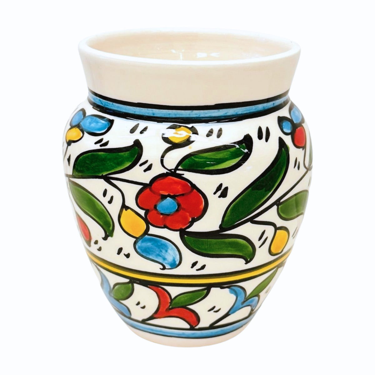 Ceramic Flower Pot - Multicolor