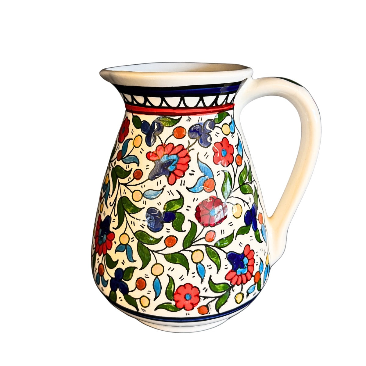 Ceramic Pitcher - Multicolor