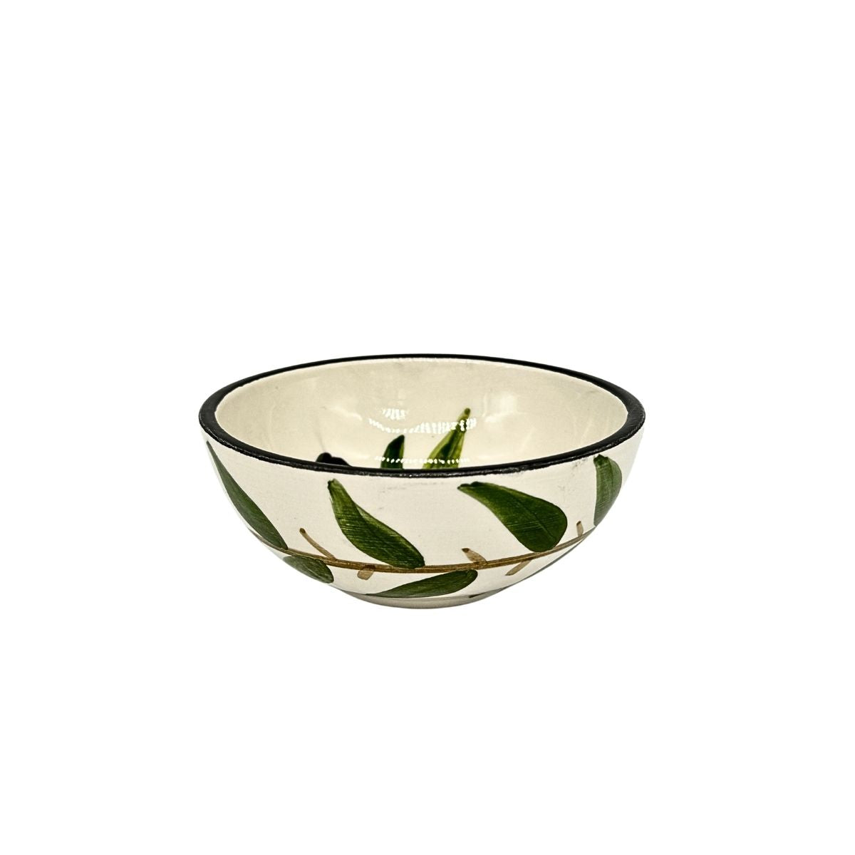 Ceramic Bowl (3.5") - Black Olives