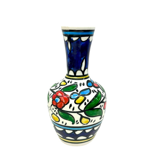 Ceramic Vase (7") - Multicolor