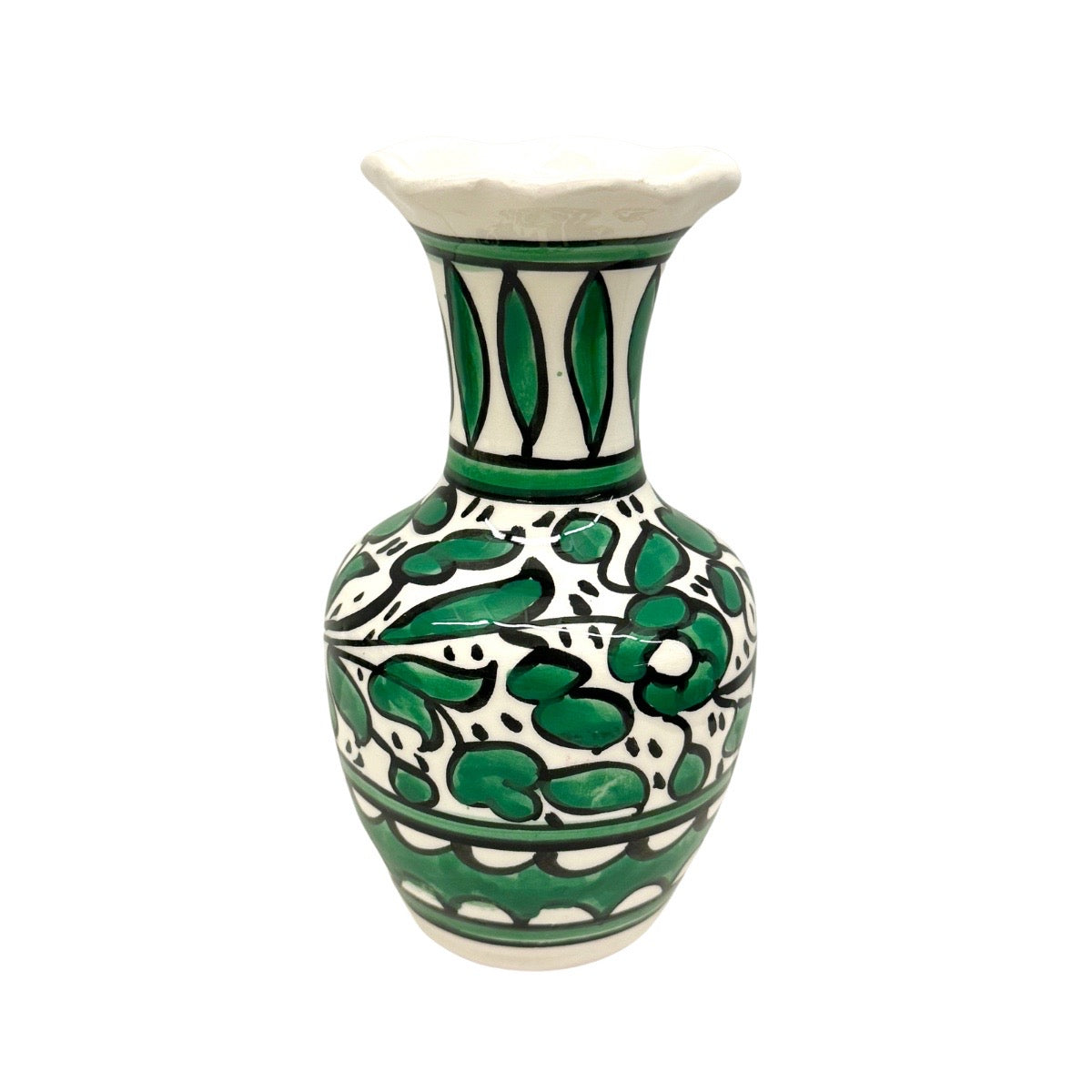 Ceramic Vase - Green