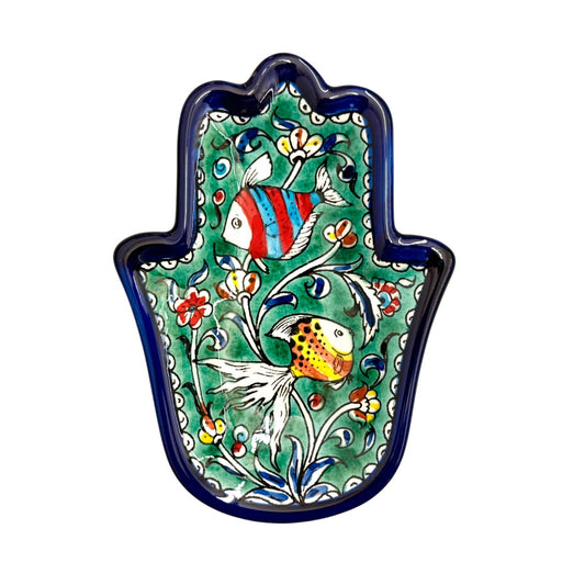 Ceramic "Hamsa" Dish - Fish