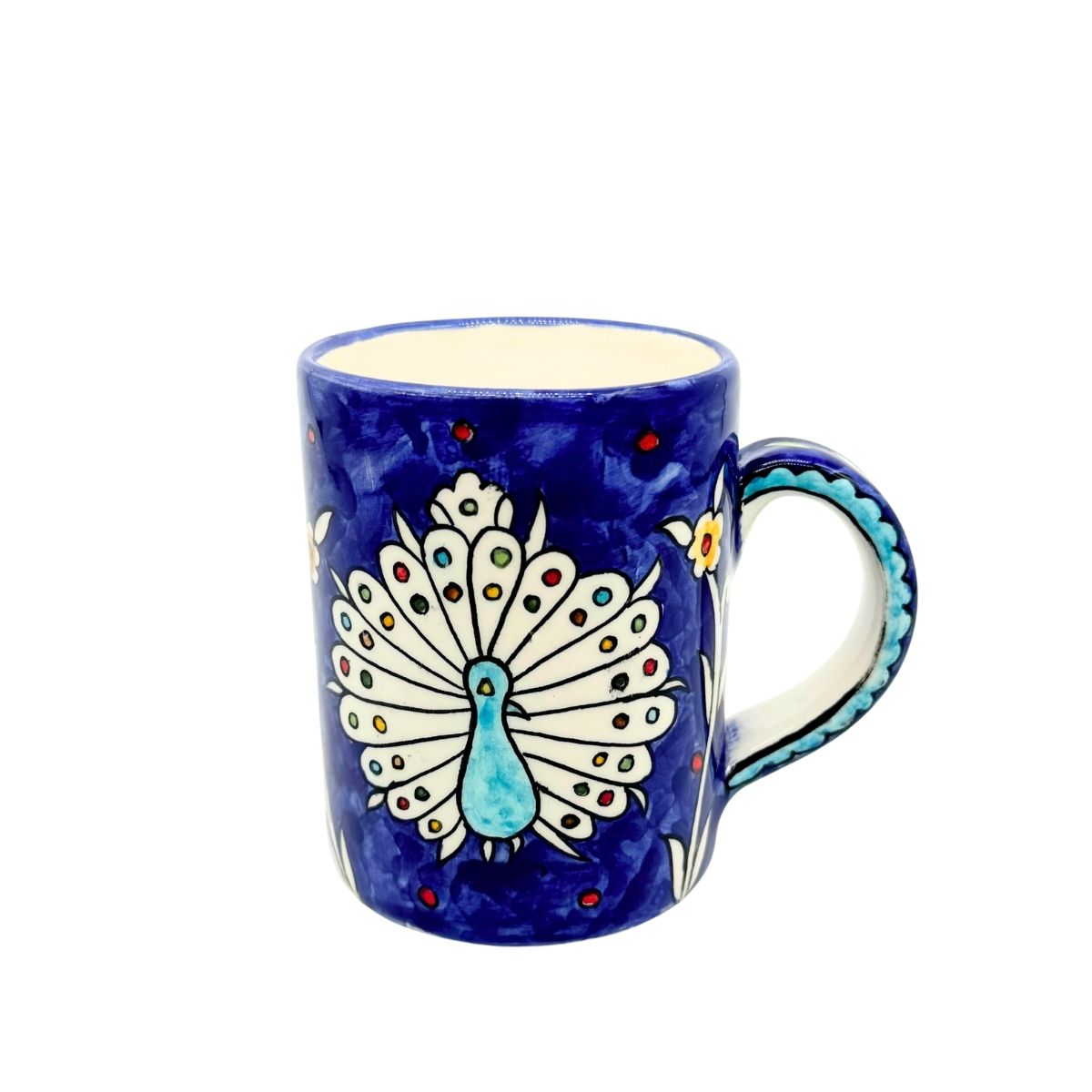 Ceramic Mug - Blue Peacock