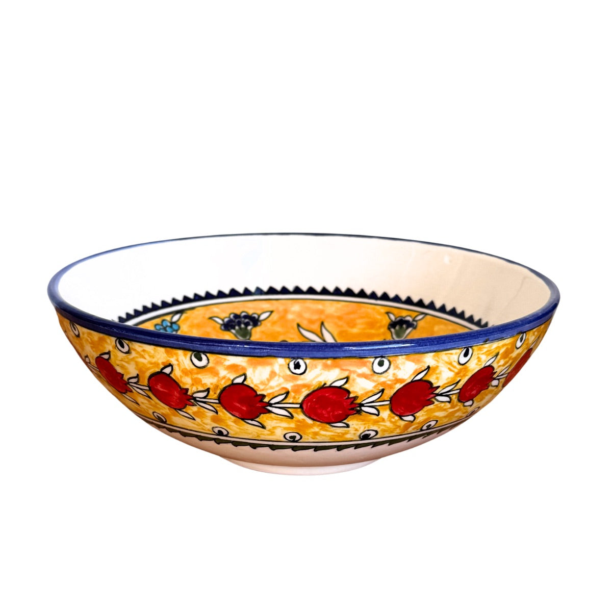 Ceramic Serving Bowl (10”) - Pomegranates