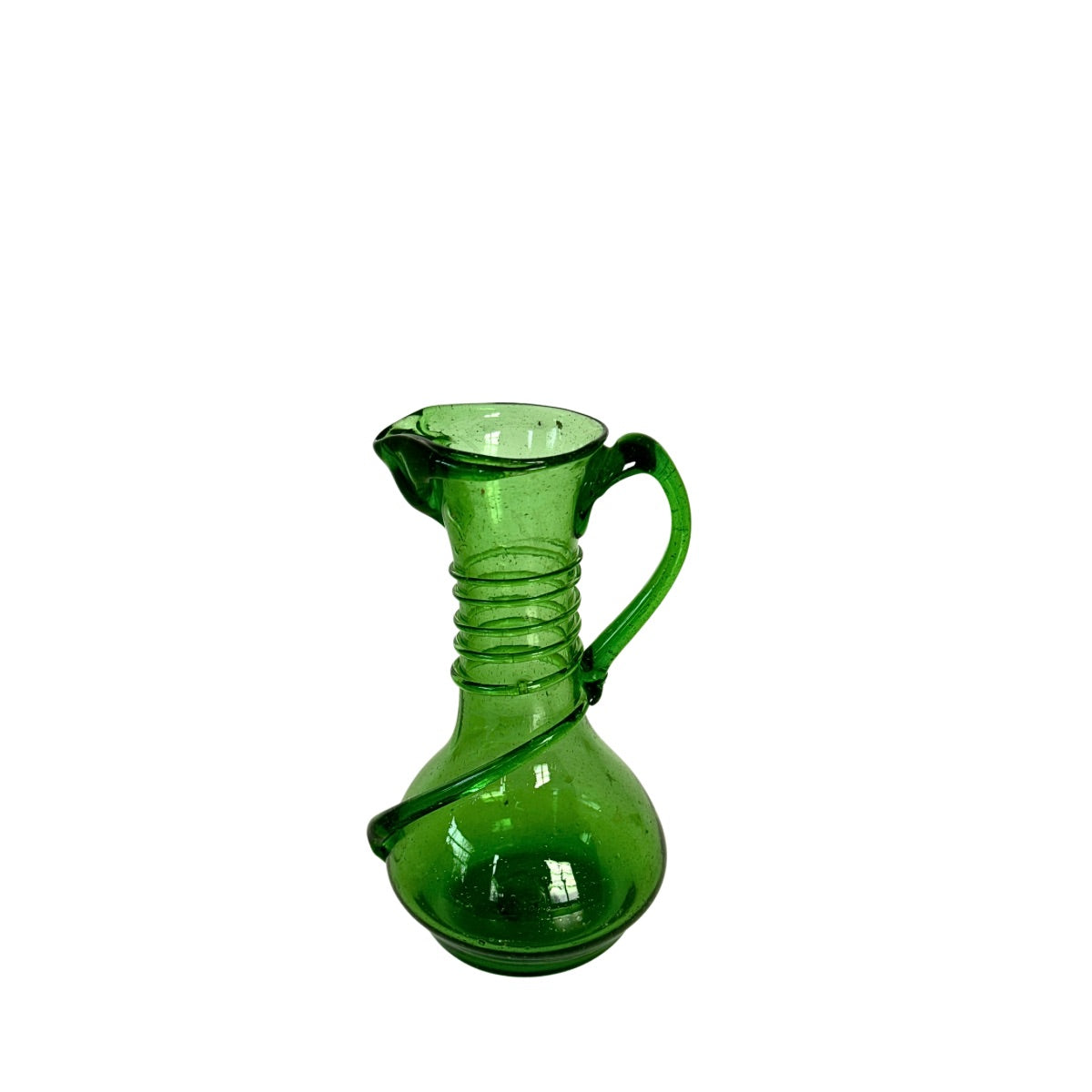 Glass Pitcher - Green