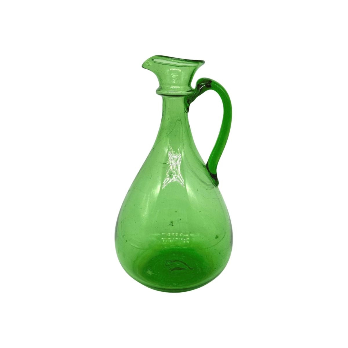 Glass Pitcher -  Green