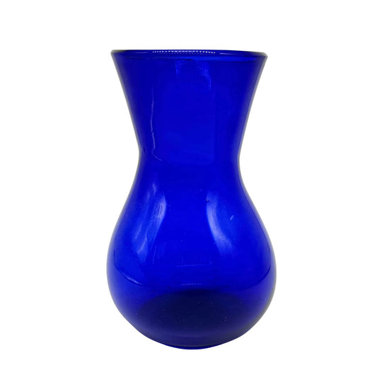 Glass Vase - Sapphire Blue