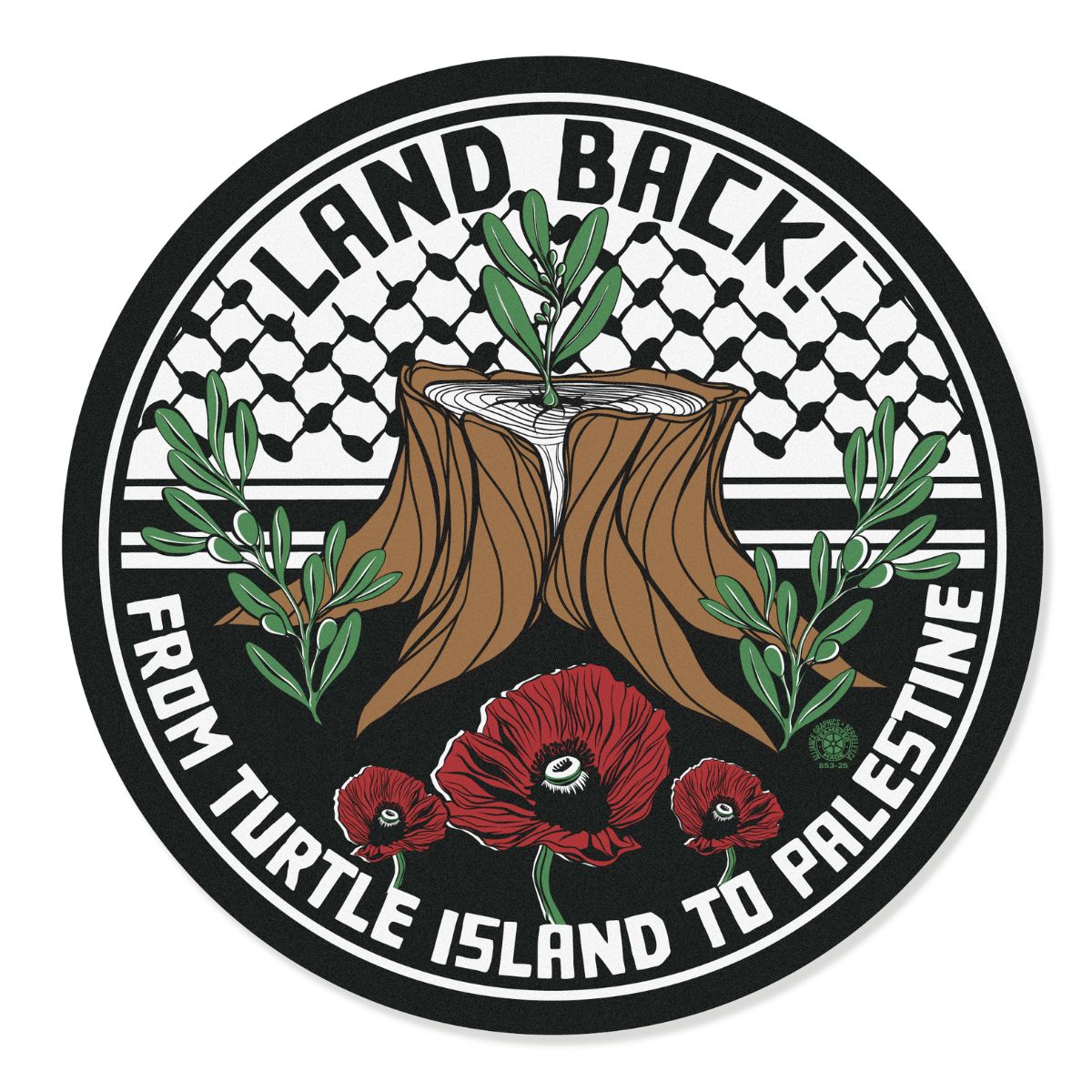 "Land Back" Button