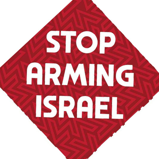 "Stop Arming Israel" Sticker