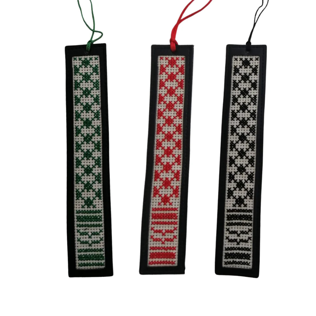 Red Keffiyeh Bookmark