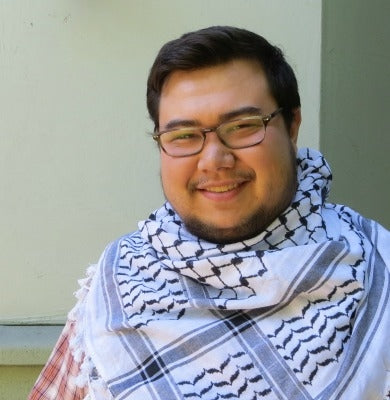 Raise the Keffiyeh, the unofficial flag of Palestine